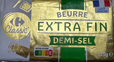 Beurre extra fin