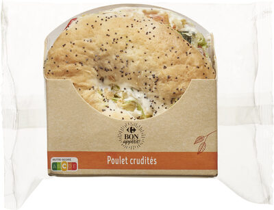 BAGEL Poulet crudités