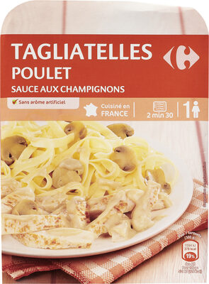 Fusilli au Poulet SAUCE AUX CHAMPIGNONS