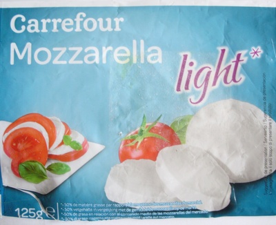 Mozzarella light* (9 % MG)