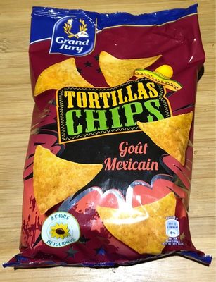 Tortillas chips goût mexicain