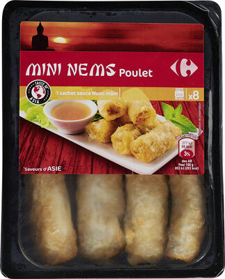 Mini nems poulet