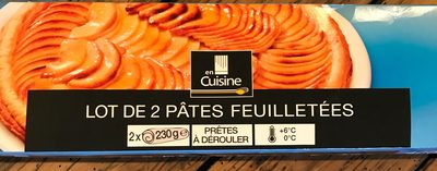 Lot de 2 pâtes feuilletées