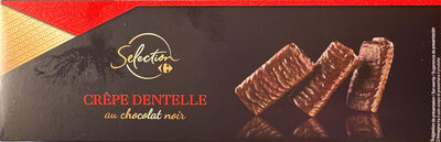 Crêpe dentelle au chocolat noir