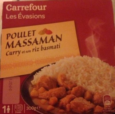 Poulet Massaman Curry et son Riz Basmati