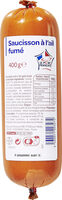 Saucisson à l'ail goût fumé