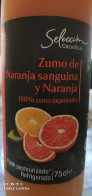 Zumo de Naranja sanguina y Naranja