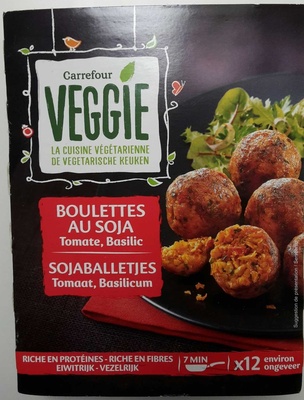 VEGEtal BALLS SOJA, TOMATE, BASILIC