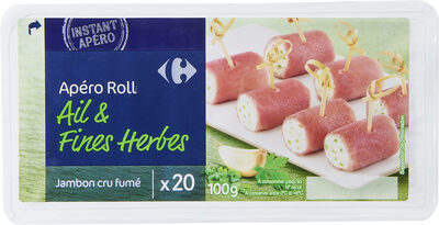 Roulés Apéro Ail & Fines Herbes