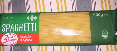 3 Min Spaghetti front packaging