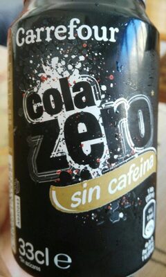 Cola zero sin cafeina