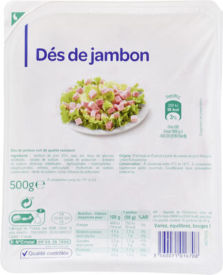 Dés de jambon Hamblokjes