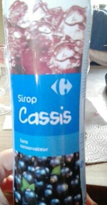 Sirop cassis