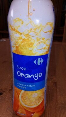 Sirop orange