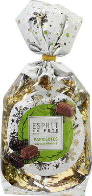 Papillotes saveur praliné