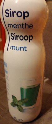 Sirop de menthe carrefour