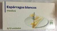 Espárragos blancos medios