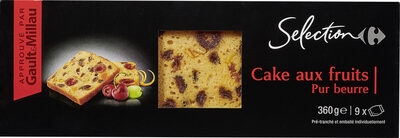 Cake aux fruits pur beurre