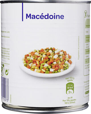 Macédoine front packaging