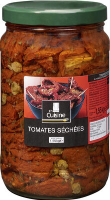 Tomates séchées front packaging