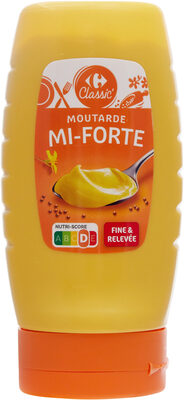 Moutarde mi-forte front packaging
