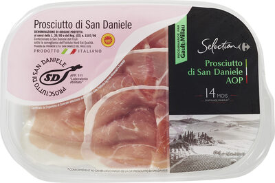 Prosciutto di San Daniele AOP front packaging