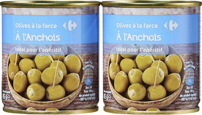 Olives à la farce à l'anchois
