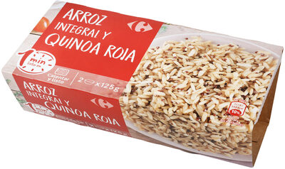 Vasitos de quinoa y arroz integral