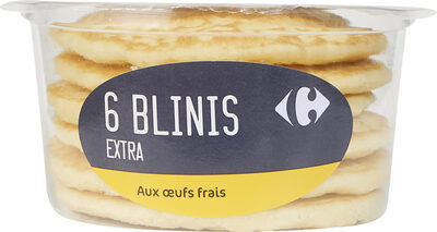 6 Blinis extra front packaging