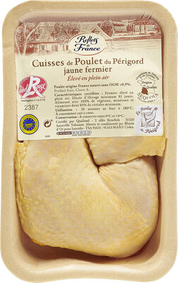 Cuisse de Poulet du Périgord jaune fermier Elevé en plein air