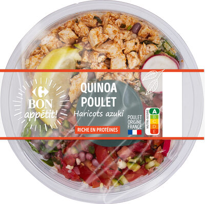 QUINOA POULET Haricots azuki