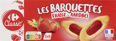 Les barquettes fraise front packaging