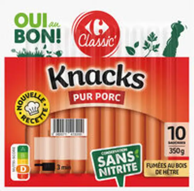 Knacks pur porc