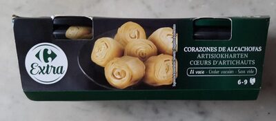 Corazones de alcachofas al vacío