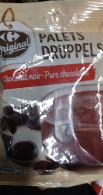 Palets chocolat noir