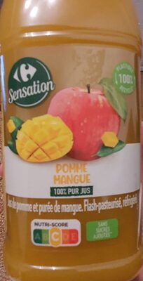 Sensation pomme mangue 100% pur jus