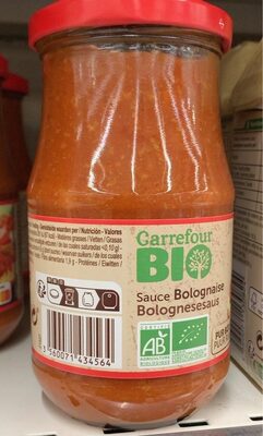 Sauce bolognaise front packaging