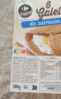 6 Galettes front packaging