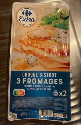 Croque bistrot 3 fromages