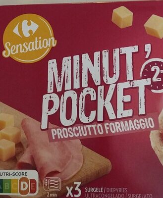 Minut' pocket prosciutto formaggio
