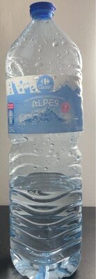 Eau minerale naturelle des alpes