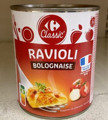 Ravioli Bolognaise front packaging