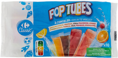 Pop tubes à congeler