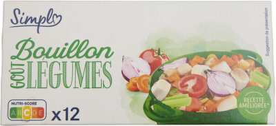Bouillons de légumes front packaging