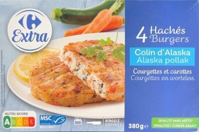 4 hachés burgers Colin d’Alaska