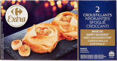 2 croustillants noix de saint-jacques*