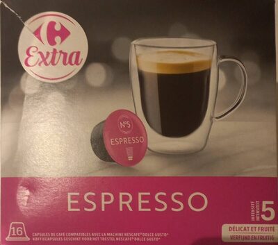 Espresso front packaging