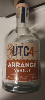 UTC 4 Arrangé Vanille Liqueur au Rhum de la Réunion