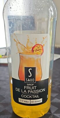 SIROP FRUIT DE LA PASSION