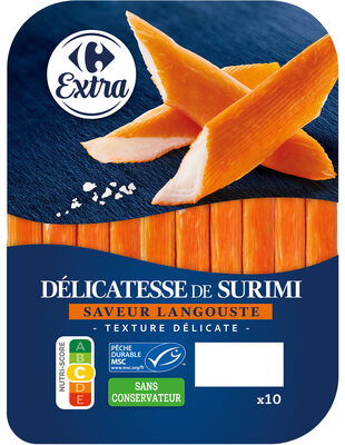 Délicatesse de surimi